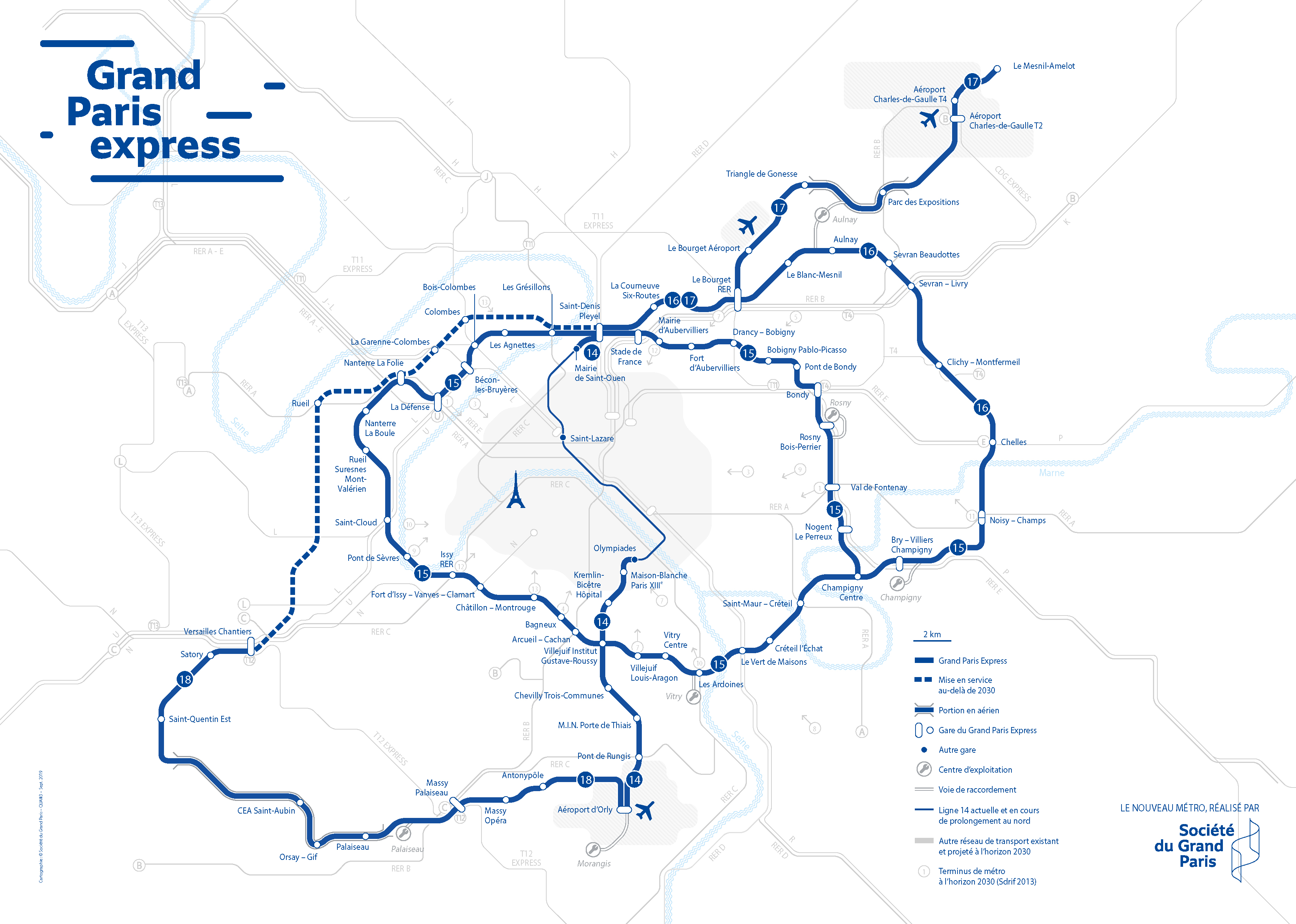 Grand Paris Express: il più grande progetto infrastrutturale in fase di costruzione in Europa Trevi spa